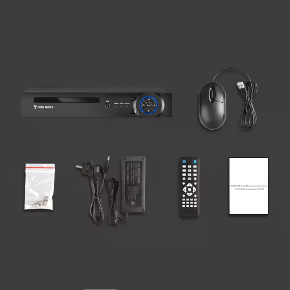 10CH NVR System with 8 POE Ports – 4K 8MP Support, H.265 AI Compression, Face Recognition, XMEYE Pro App - Image 7