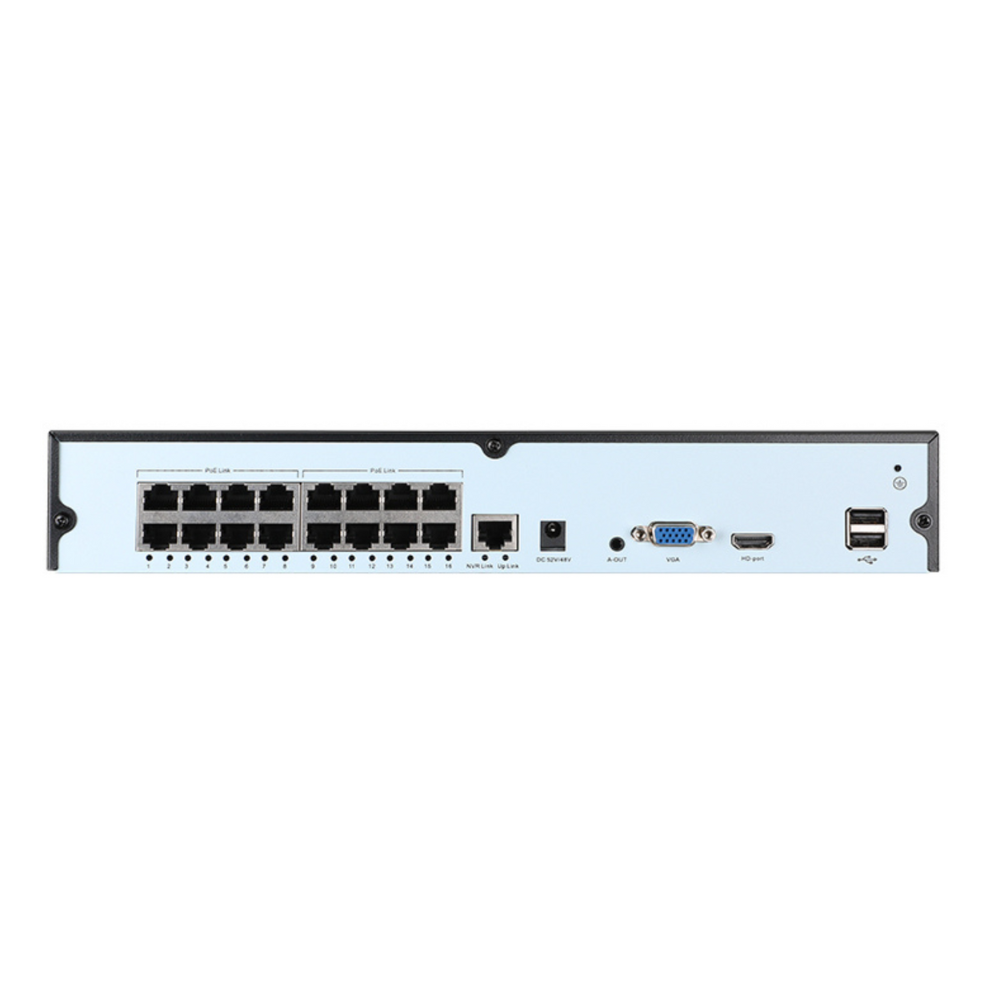16CH POE NVR System – 16 POE Ports, H.265 AI Compression, Human Detection, Supports 8MP Cameras, XMEYE Pro App - Image 3