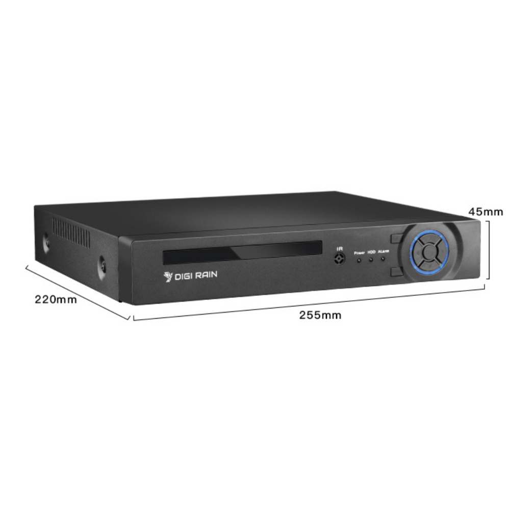 10CH NVR System with 8 POE Ports – 4K 8MP Support, H.265 AI Compression, Face Recognition, XMEYE Pro App - Image 2