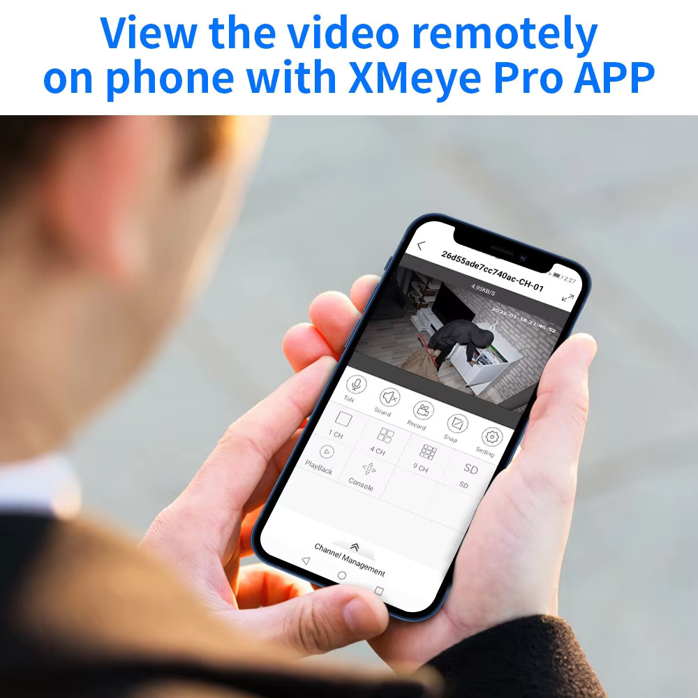 3MP WiFi Security Camera Kit – IP66 Waterproof, Night Vision, Human Motion Tracking, Plug & Play NVR - Image 3