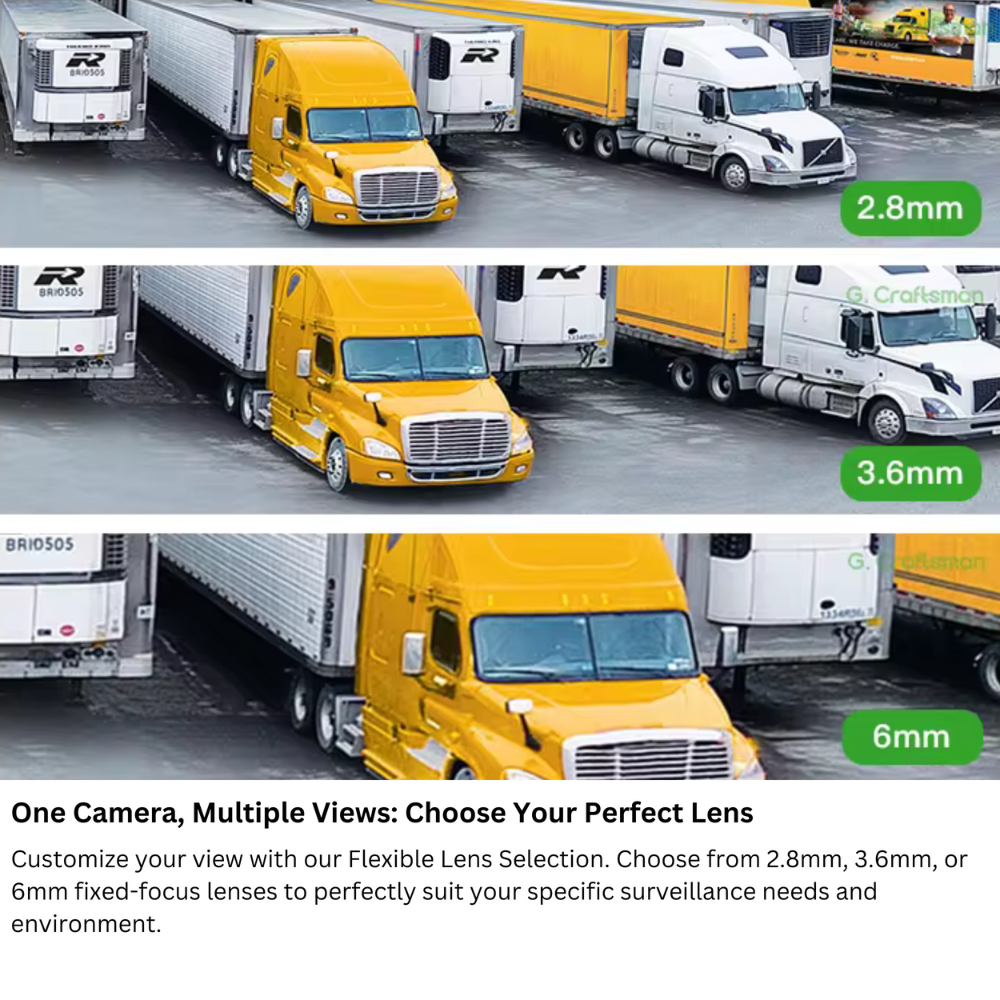 4MP Bullet Camera – Dual Light Source, Two-Way Audio, Face Detection, IP67 Waterproof, Night Vision, Alarm Function - Image 8